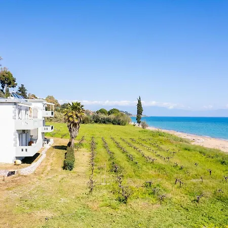 Beachfront Nest Memi Koroni-seaheaven House A1 * Koróni
